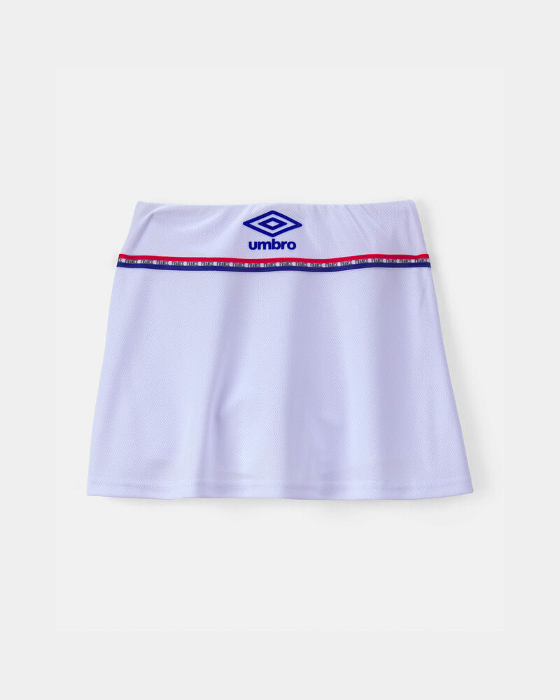 Ensemble 2 pi&egrave;ces chandail de soccer et jupe-short Umbro de la France pour fille - Rouge/Bleu/Blanc, image 6 sur 9 diapositives