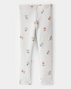 Toddler Girl Floral Leggings, image 1 of 4 slides