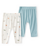 Baby Boy 2-Pack PurelySoft Pull-On Pants, image 1 of 7 slides