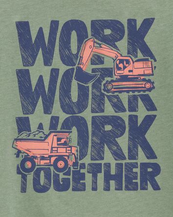 T-shirt imprimé Work Together, 