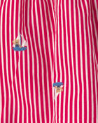 B&eacute;b&eacute; fille - Ensemble 2 pi&egrave;ces haut et short, ourson et voilier - Rouge, image 4 sur 4 diapositives