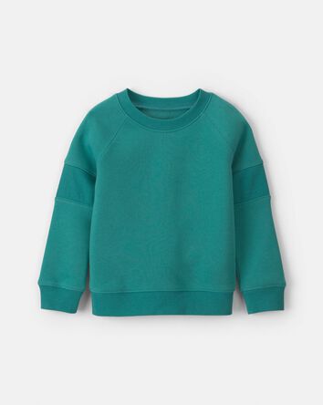 Toddler Boy Fleece Pullover Sweatshirt - Green, 