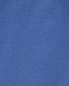 Baby Pull-On French Terry Shorts - Blue, image 3 of 4 slides