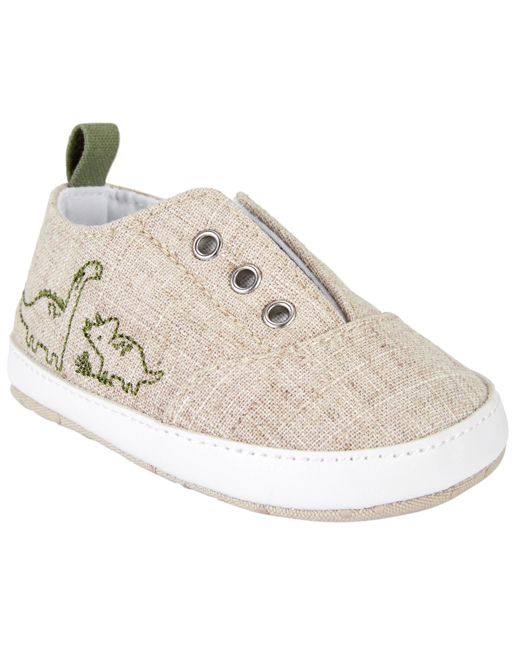 Dinosaur Slip On Baby Shoes