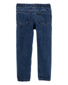 Baby Girl Skinny Jeans in Dark Rinse, image 2 of 4 slides