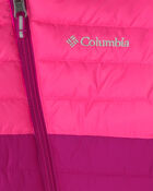 B&eacute;b&eacute; fille - Combinaison d&rsquo;hiver r&eacute;versible Columbia Powder Lite&trade; II - Rose, image 4 sur 5 diapositives