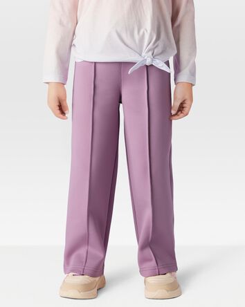 Toddler High-Rise Drawstring Pants - Purple, 