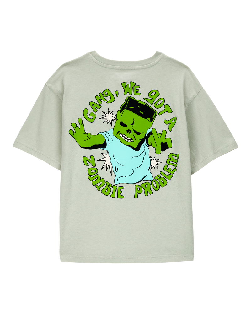 Kid Minecraft Graphic Short-Sleeve Tee - Green, image 2 of 4 slides