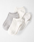 Kid 4-Pack No Show Socks, image 1 of 3 slides