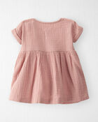 Bébé Robe en gaze de coton biologique , image 2 sur 6 diapositives