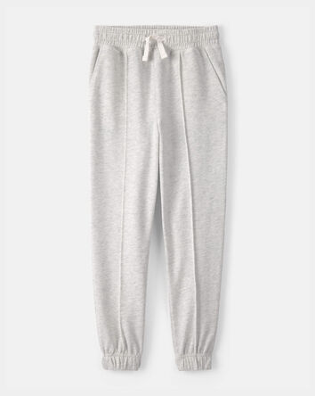 Gar&ccedil;ons - Pantalon de jogging en jersey bouclette - Gris chin&eacute;, 