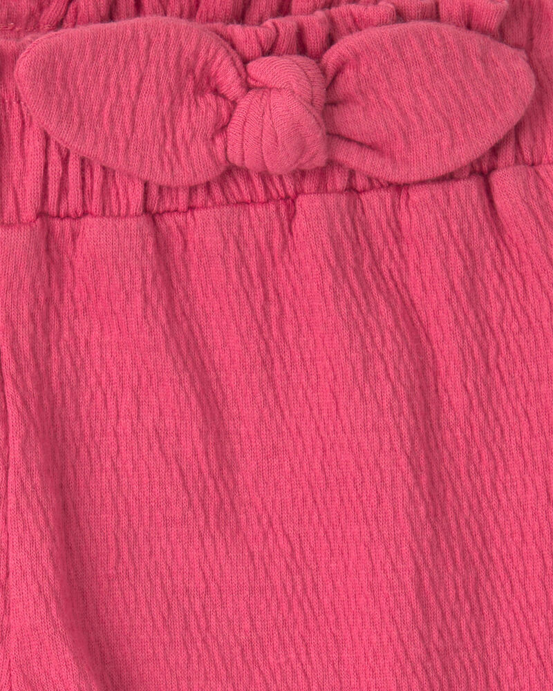 Baby Girl 2-Piece 'Mommy's Mini' Heart Bodysuit & Pant Set - Fuchsia/Cream, image 4 of 6 slides