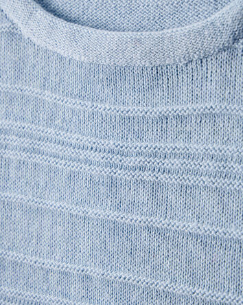 Filles - Chandail à manches longues – Bleu, 