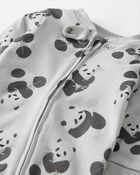 Baby Organic Cotton 2-Way Zip Sleeper Pyjamas, image 2 of 5 slides
