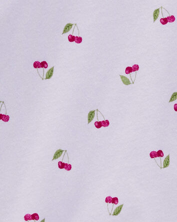 Enfant Haut &agrave; basque &agrave; motifs de cerises, 