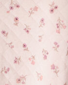 Baby Girl Floral Long-Sleeve Hooded Jumpsuit - Pink, image 3 of 4 slides