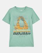 Kid Arches Short-Sleeve Graphic Tee - Green, image 1 of 3 slides