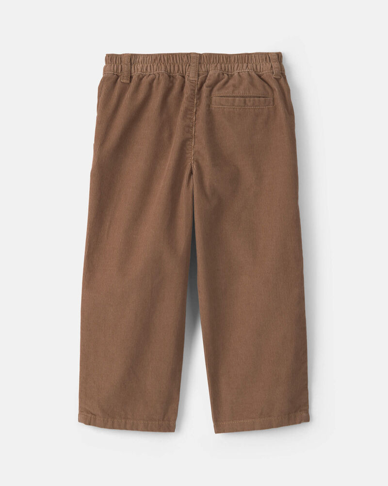 Toddler Boy Corduroy Pants - Brown, image 2 of 6 slides