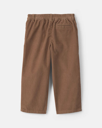 Toddler Boy Corduroy Pants - Brown, 