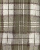 Tout-petit gar&ccedil;on - Chemise boutonn&eacute;e en flanelle de coton biologique, image 2 sur 3 diapositives