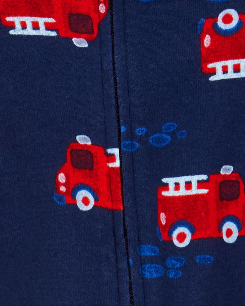 Baby 2-Pack 2-Way Zip Cotton Sleeper Pyjamas, image 3 of 5 slides
