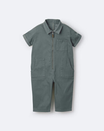 Toddler Day Out&trade; Cropped Jumpsuit - Green, 