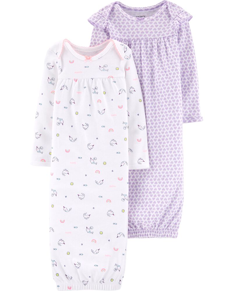 Carters 2-Pack Sleeper Gowns