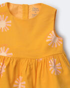 Tout-petit fille - Haut p&eacute;plum &agrave; imprim&eacute; Rayon de soleil - Jaune dor&eacute;, image 5 sur 5 diapositives