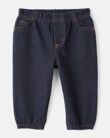 Baby Boy 3-Piece Airplane Sweatshirt Outfit Set - Blue, 