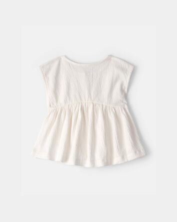 Baby Girl 3-Piece Tankini Set - Orange, 