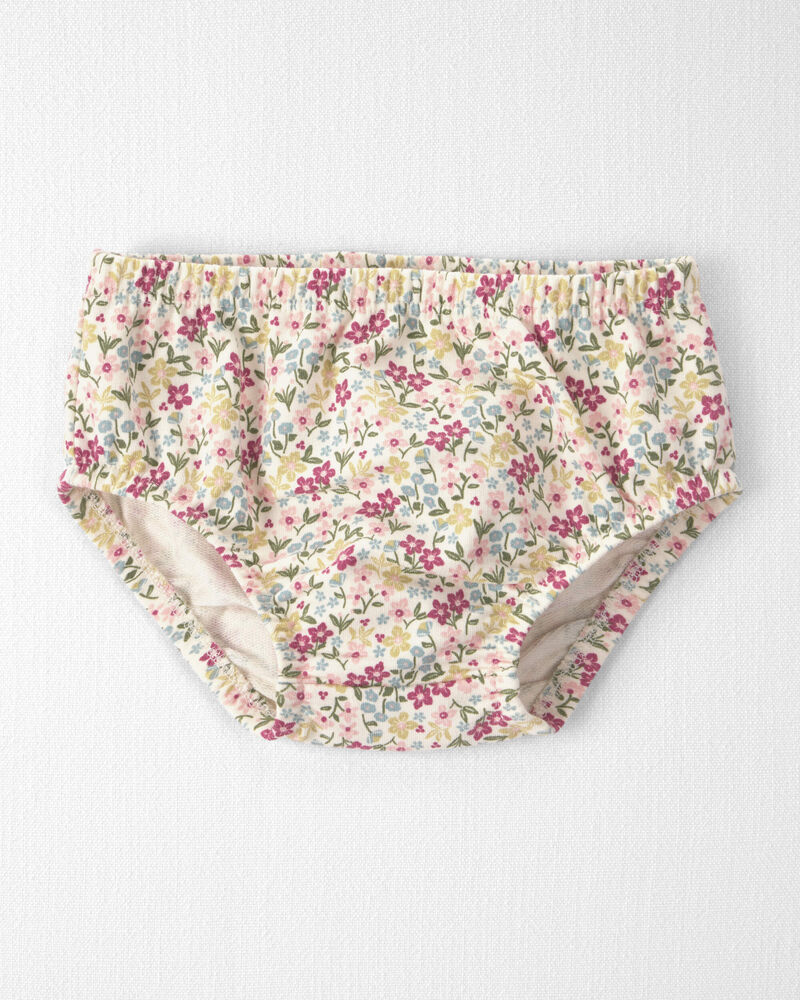 Baby Girl Organic Cotton French Terry Dress, image 3 of 5 slides