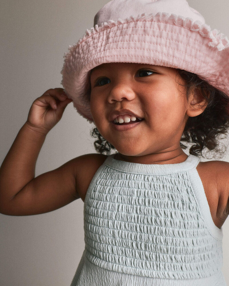 Tout-petit fille - Chapeau cloche - Rose, image 1 sur 5 diapositives