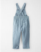 Toddler Organic Cotton Gauze Overalls, image 3 of 6 slides