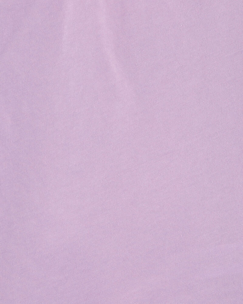 T-shirt en coton mauve, image 3 sur 3 diapositives