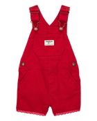 Baby Twill Eyelet Shortalls
, image 1 of 4 slides