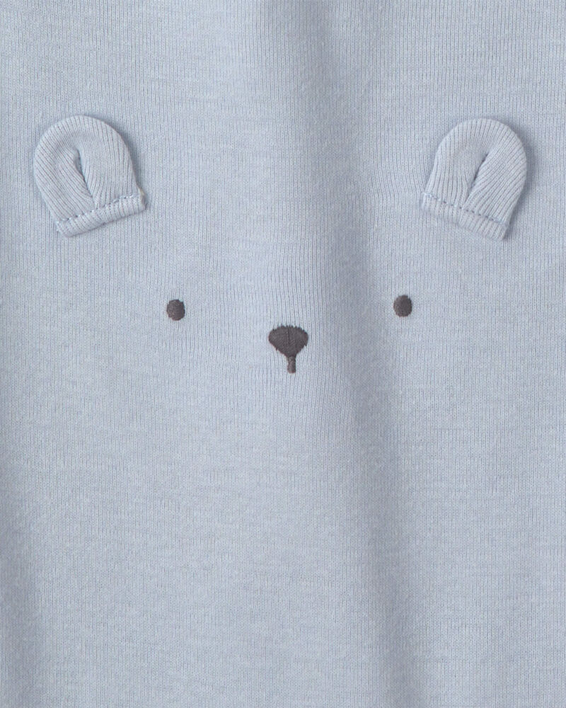Baby Girl 5-Pack Bear Short-Sleeve Bodysuits, image 2 of 7 slides