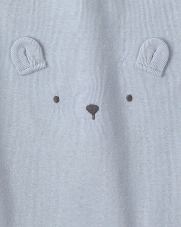 Baby Girl 5-Pack Bear Short-Sleeve Bodysuits, 