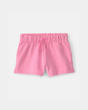 Toddler Girl French Terry Shorts - Pink, 