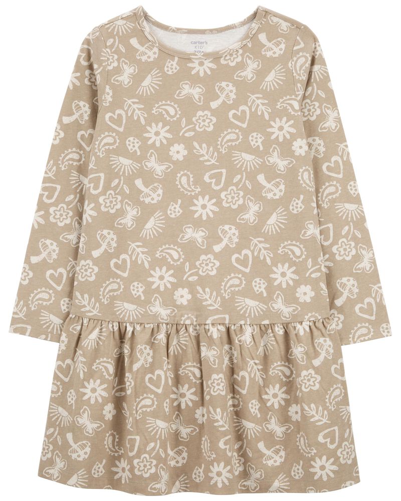 Robe Bébé OshKosh Rouge - Taille 6 Mois - Occasion Très Bon état - Pour Petite Fille