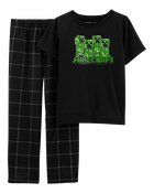 Kid 2-Piece Minecraft® Loose Fit Pyjamas, image 1 of 3 slides