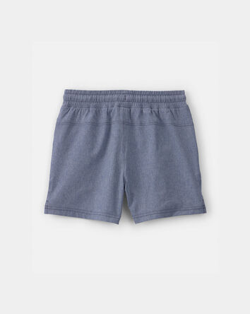 Boys Pull-On Active Shorts - Blue, 