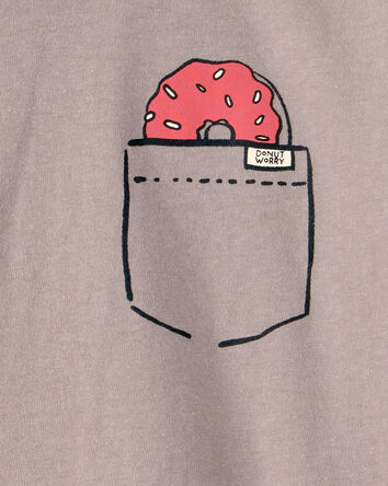 Tout-petit gar&ccedil;on - T-shirt graphique Donut - Brun, 