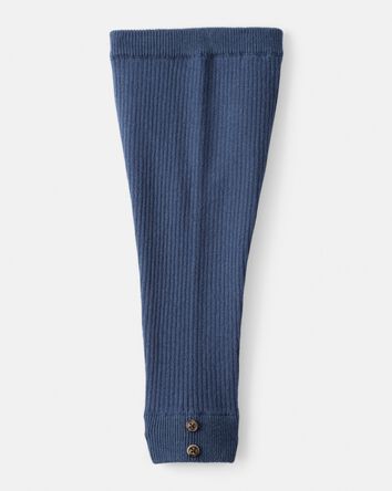 Baby Girl 2-Piece Plaid Short-Sleeve Outfit Set - Blue, 