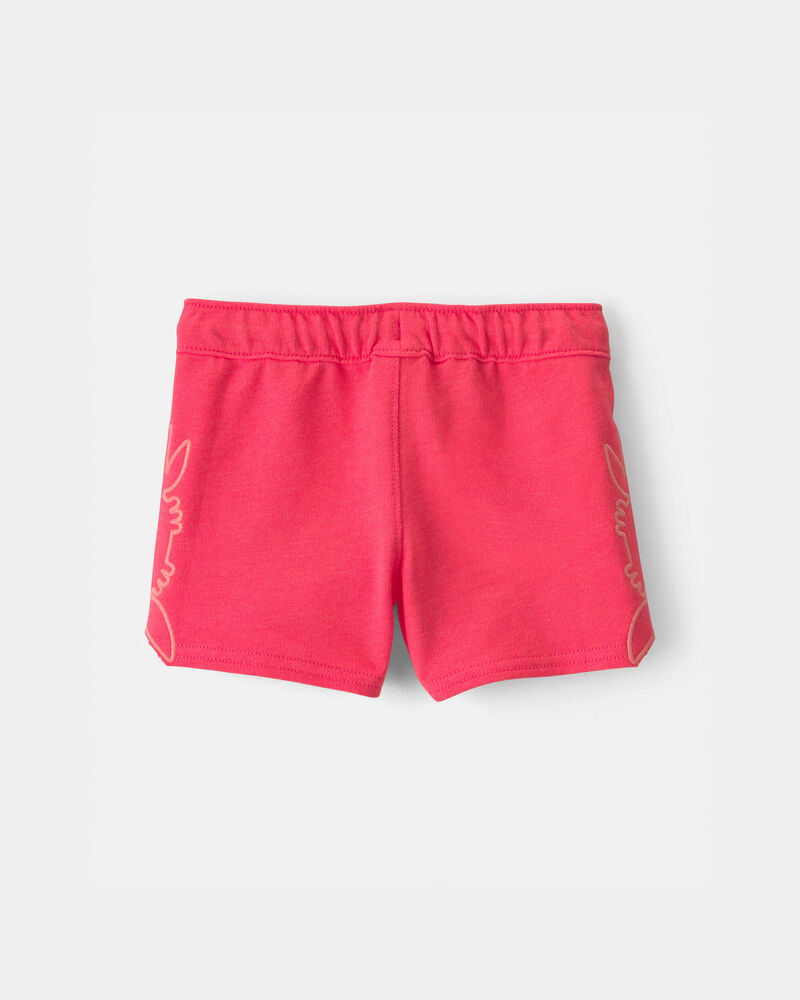 B&eacute;b&eacute; gar&ccedil;on - Short en jersey bouclette &agrave; motif de crabe - Orange, image 2 sur 4 diapositives