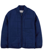 Kid Fleece-Lined Quilted Midweight Jacket, image 1 of 3 slides