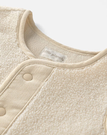 Tout-petit - Gilet en molleton teddy recycl&eacute;, 