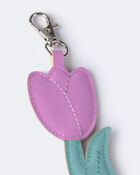 Toddler Girl Tulip Bag Charm - Purple/Blue, image 4 of 4 slides