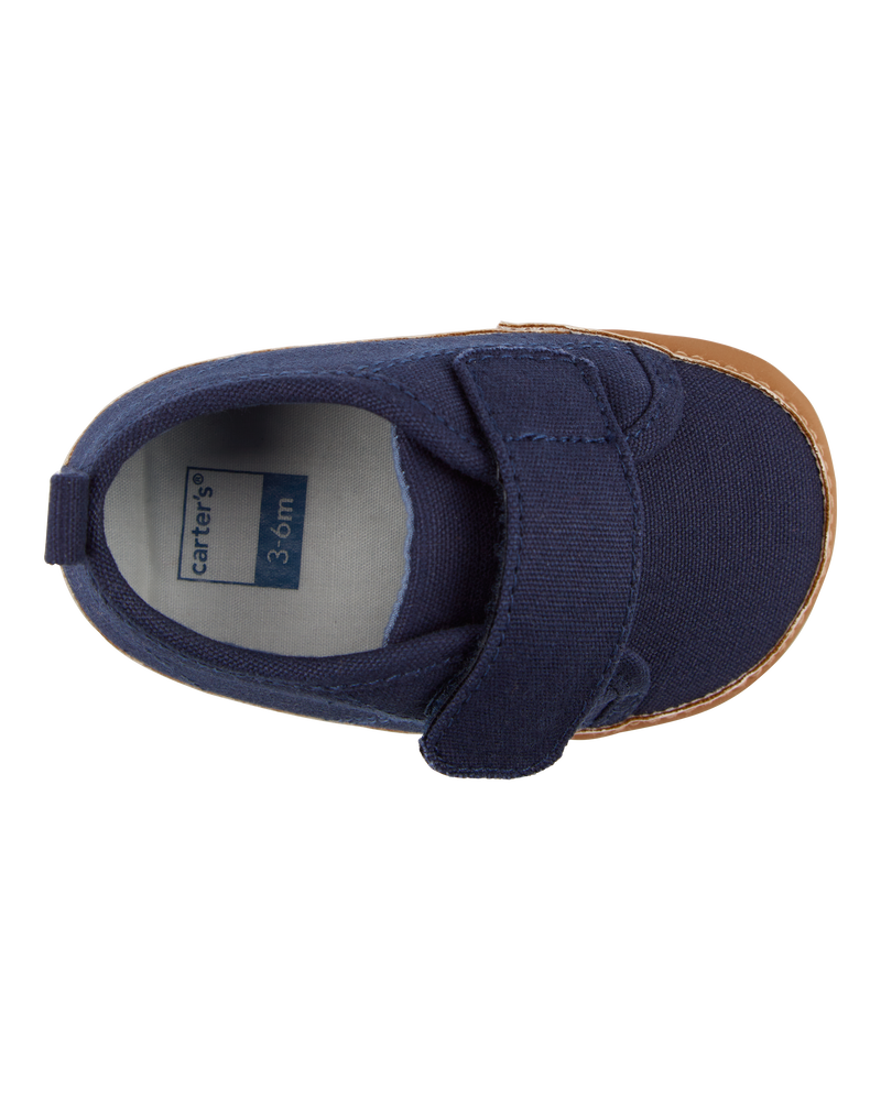 Baby Hook And Loop Sneaker Baby Shoes, image 4 of 7 slides