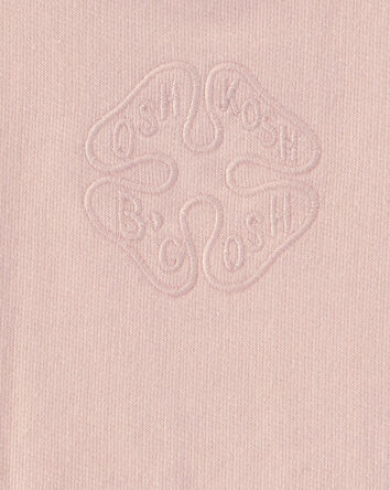 B&eacute;b&eacute; fille - Chandail en jersey bouclette &agrave; logo OshKosh - Rose, 