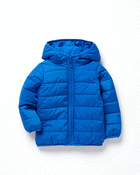 Kid Fossil Dino Print Packable Puffer Jacket, image 6 of 6 slides